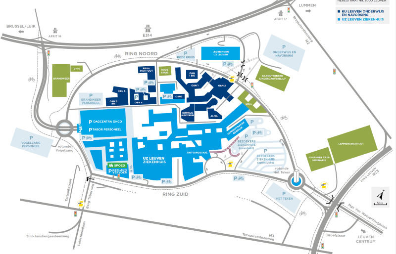 Grondplan campus
