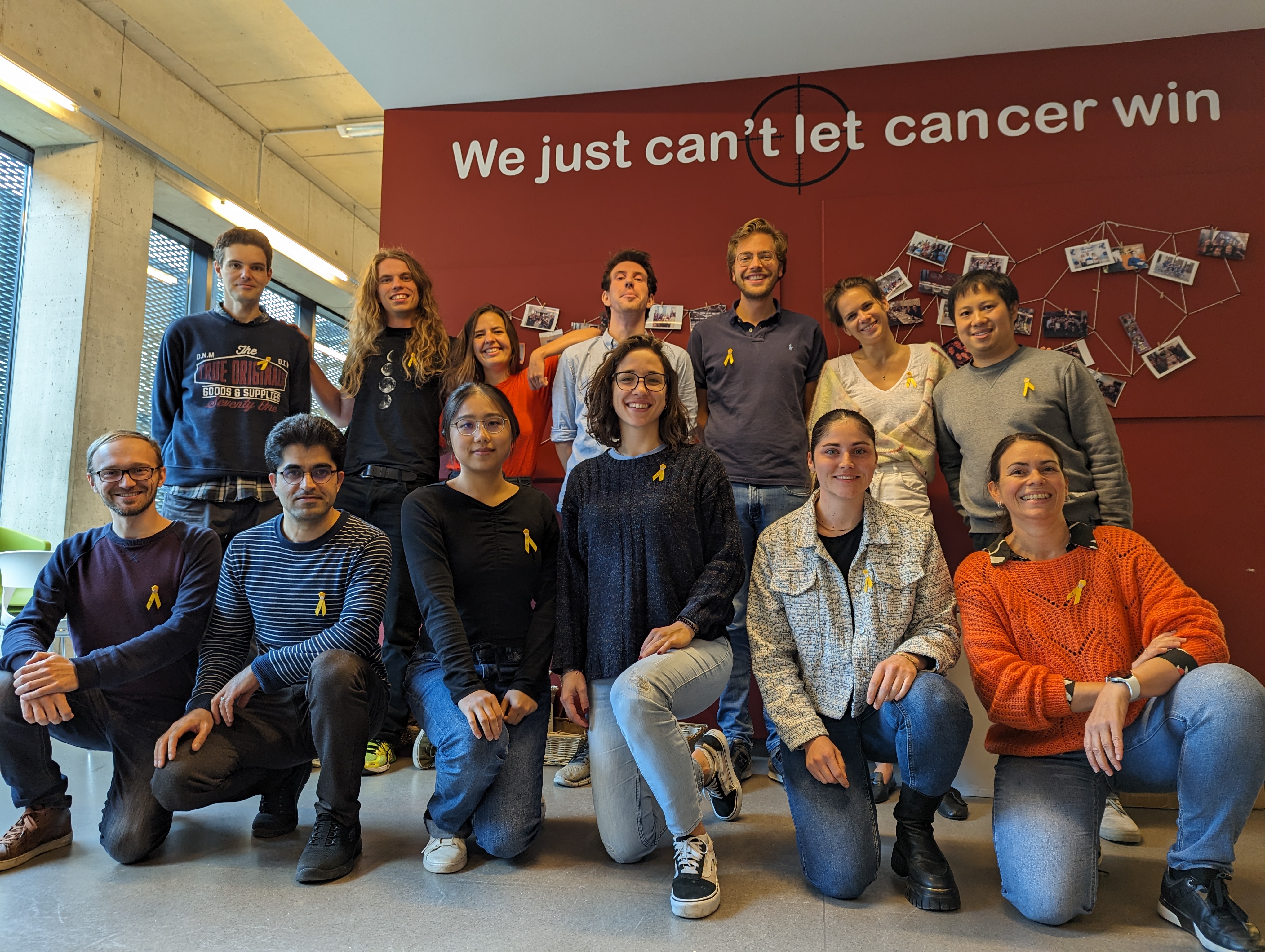 Day against cancer, group picture