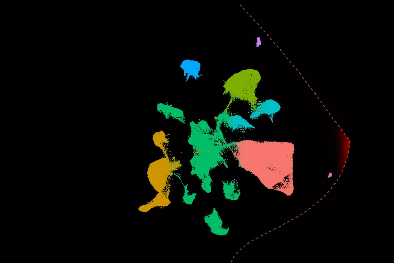single cell zwart